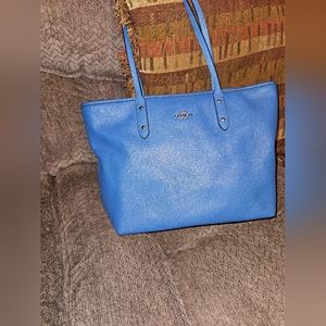 Coach bag...soft blue color